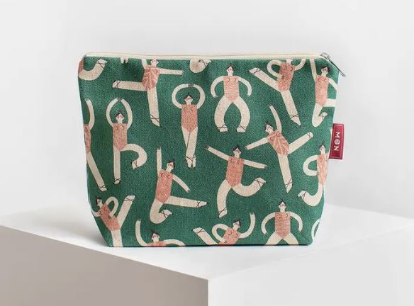 Isadora Green Ballet small Pouch Mini Chill Mon Collection 
