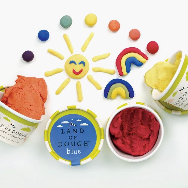 Land of Dough Pack Rainbow Mini Chill Land of Dough 