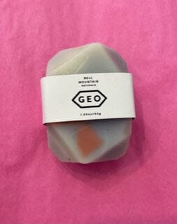Mini Gem Geo Soaps Skincare Bell Mountain Naturals Cream Speckled 
