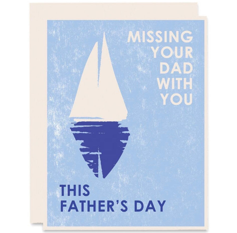 Missing your Dad Card Stationary & Gift Bags Heartell Press 