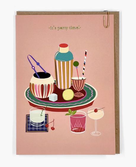 Objet ‘It’s Party Time’ Greeting Card Stationary & Gift Bags Pavillion 