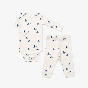 Onesie + Pant Set - Geese Mini Chill Lewis 0-3 