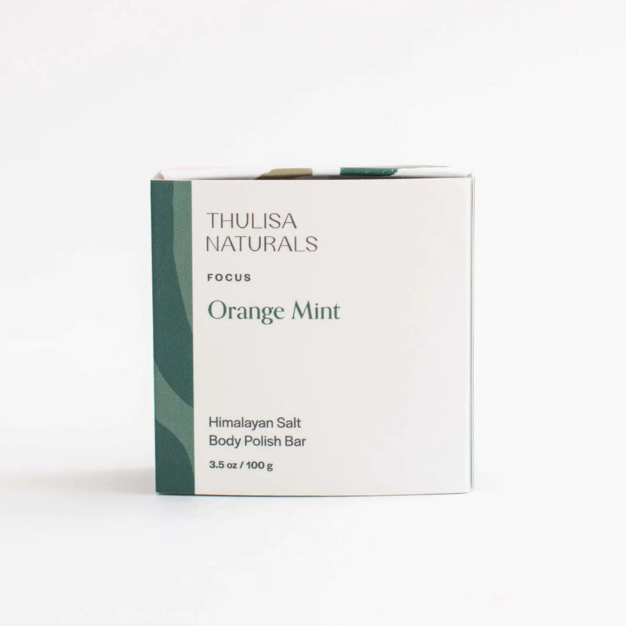 Orange Mint Body Polish Bar Skincare Thulisa Naturals 