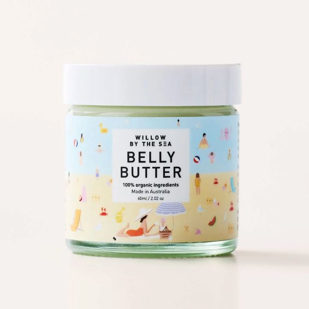 Organic Belly Butter Mini Chill Willow By The Sea 