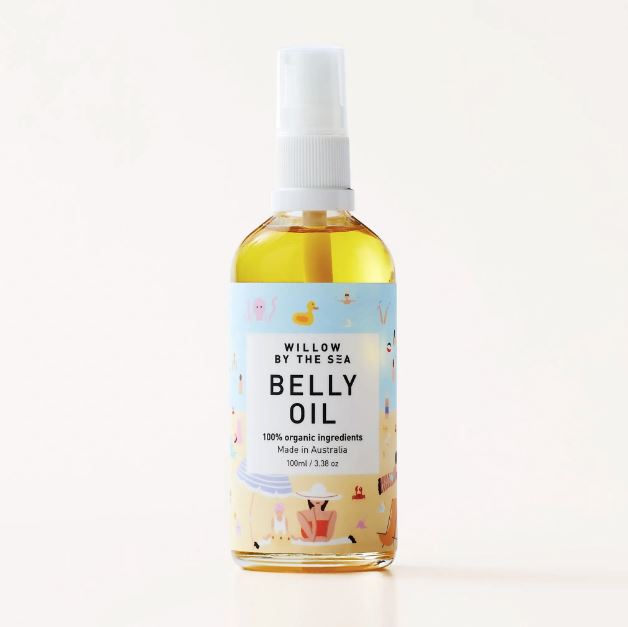 Organic Belly Oil Mini Chill Willow By The Sea 