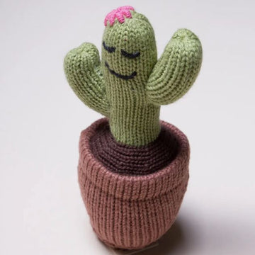 Organic Cactus Baby Rattle Mini Chill Estella 