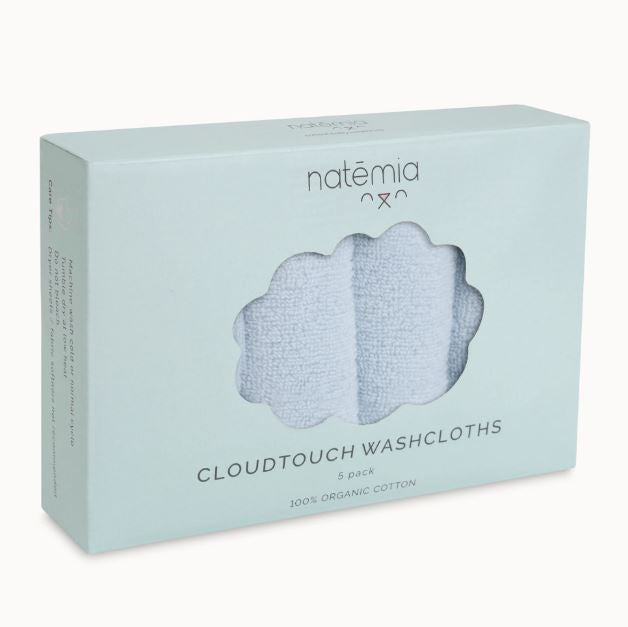 Organic Cotton Baby Washcloths Mini Chill Natemia 