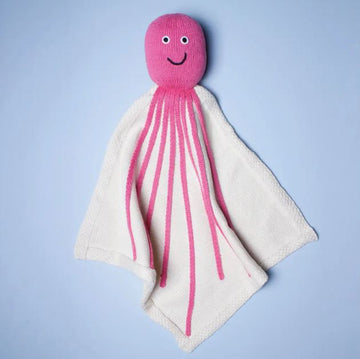 Organic Octopus Lovey- Pink Mini Chill Estella 
