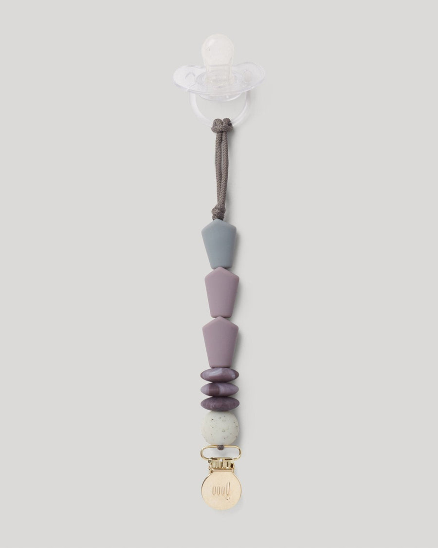 Pacifier Clips Mini Chill January Moon Stone Pacifier Clip 