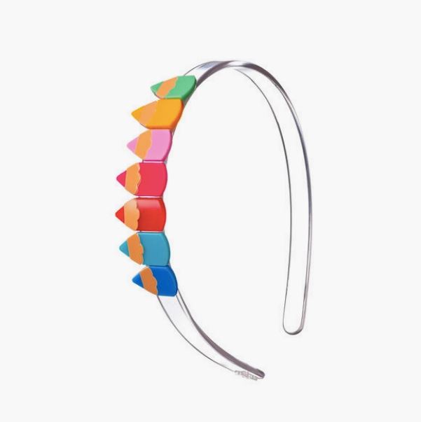 Pencils Vibrant Colors Headband Mini Chill Lilies & Roses NY 
