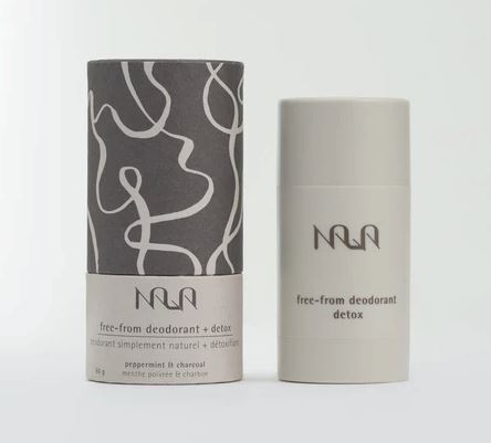 Peppermint & Activated Charcoal Deoderant Skincare Nala 