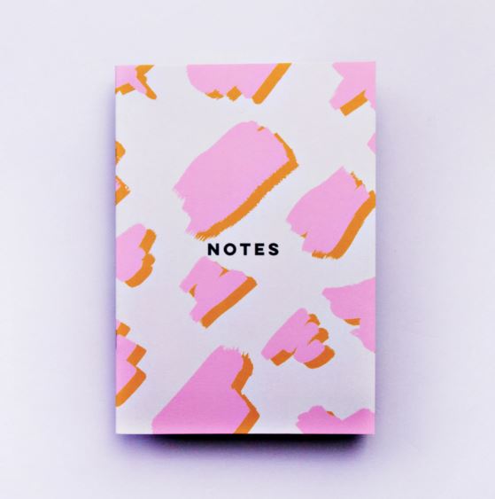 Pink Mustard Animal Notebook Stationary & Gift Bags The Completist 