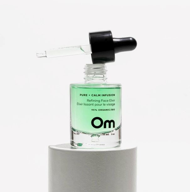 Pure + Calm Infusion Refining Face Elixir Skincare Om Organics Skincare 