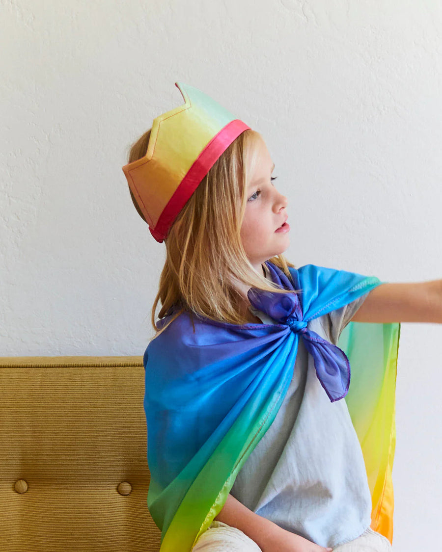 Rainbow Silk Crown Mini Chill Sarah’s Silks 