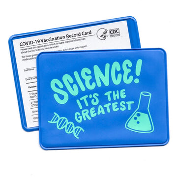Science! Vaccination Card Holder Accessories Rhino Parade 