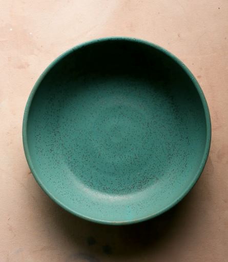 Serving Bowl Home Decor Settle Ceramics Turquoise 