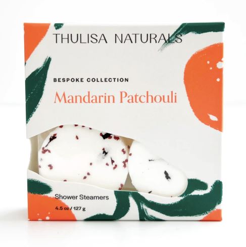 Shower Steamers Skincare Thulisa Naturals Mandarin + Patchouli (Bespoke) 
