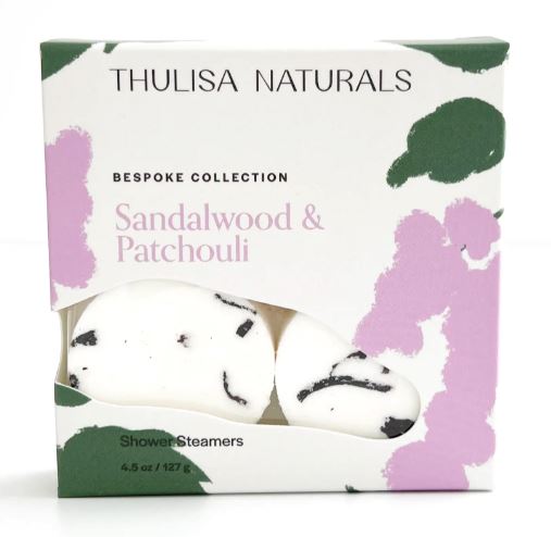 Shower Steamers Skincare Thulisa Naturals Sandalwood + Patchouli (Bespoke) 