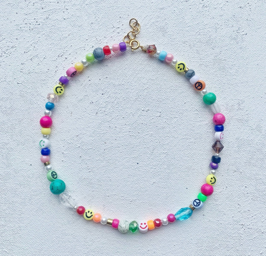 Smiley Salad Necklace Making Kit Jewelry Sofia Ramsay 