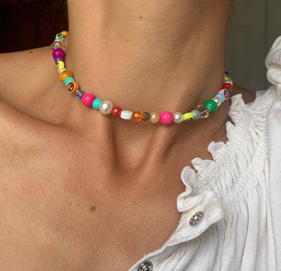 Smiley Salad Necklace Making Kit Jewelry Sofia Ramsay 
