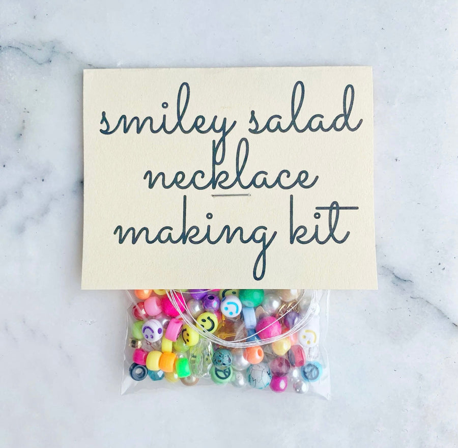 Smiley Salad Necklace Making Kit Jewelry Sofia Ramsay 