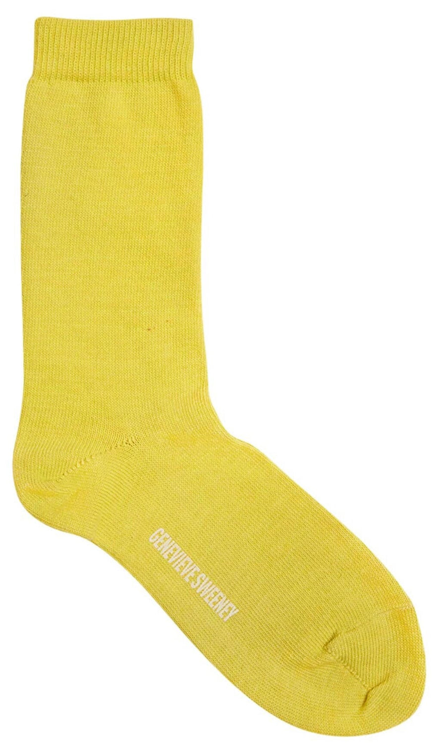 SOTTO ORGANIC COTTON SOCKS Accessories Genevieve Sweeney Yellow 