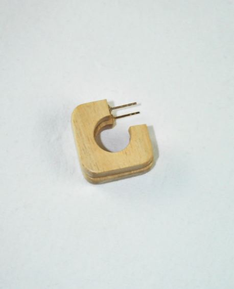Square Hoops Earrings Binky and Lulu 