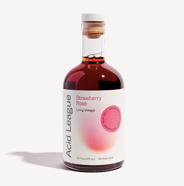 Strawberry Rosé Living Vinegar Pantry Acid League 