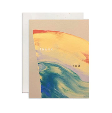 Sunset Thank You Card Stationary & Gift Bags Moglea 