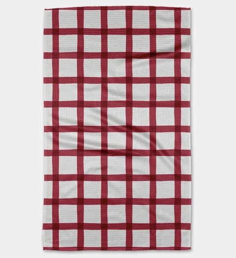 Super Absorbent Kitchen Tea Towels Tabletop Geometry Hackett 