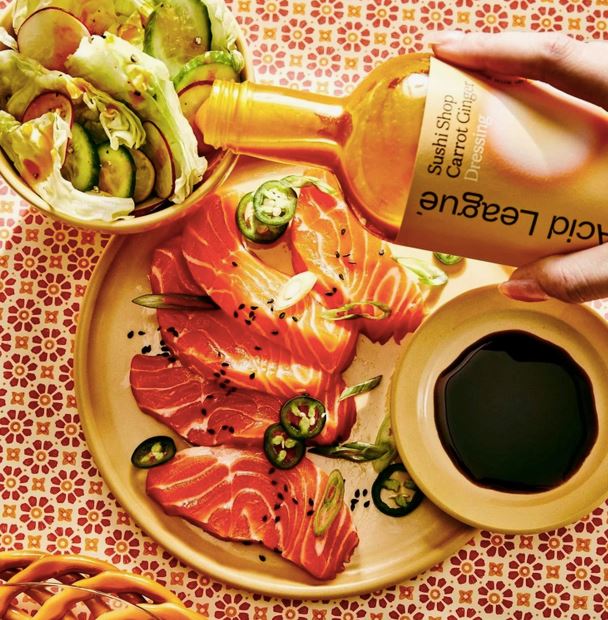 Sushi Shop Carrot Ginger Vinaigrette Pantry Acid League 
