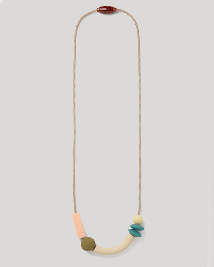 Teething Necklaces Mini Chill January Moon Grey Signature 