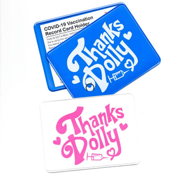 Thanks Dolly Vaccination Card Holder Accessories Rhino Parade 