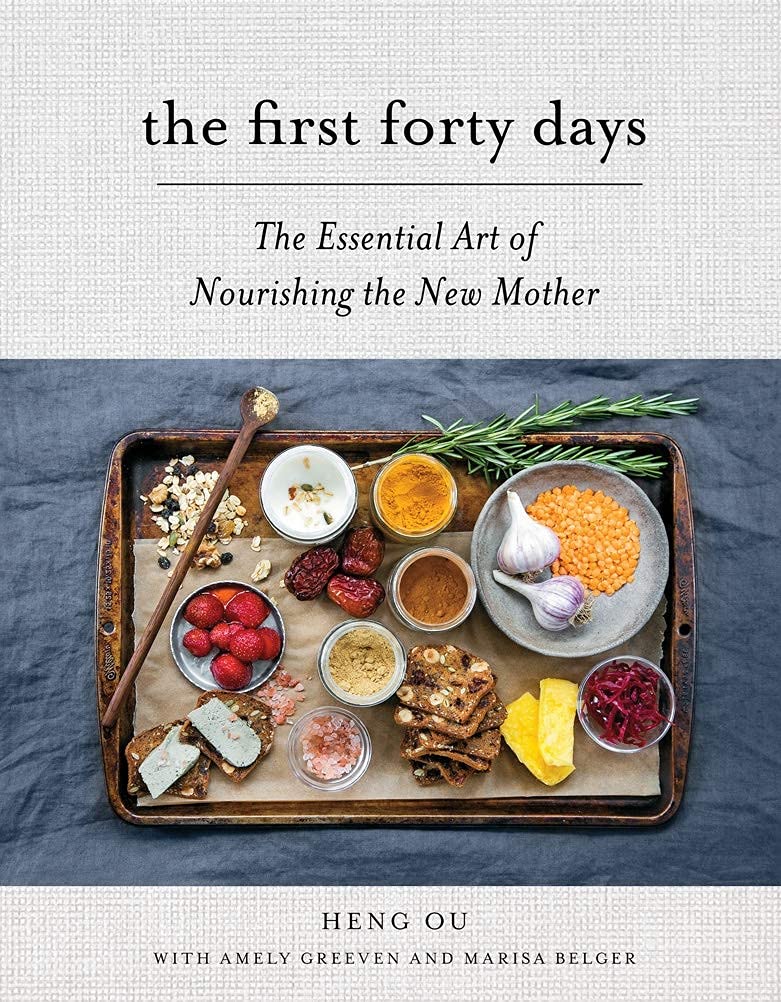 The First Forty Days: The Essential Art of Nourishing the New Mother Print Books Vivid Chill 