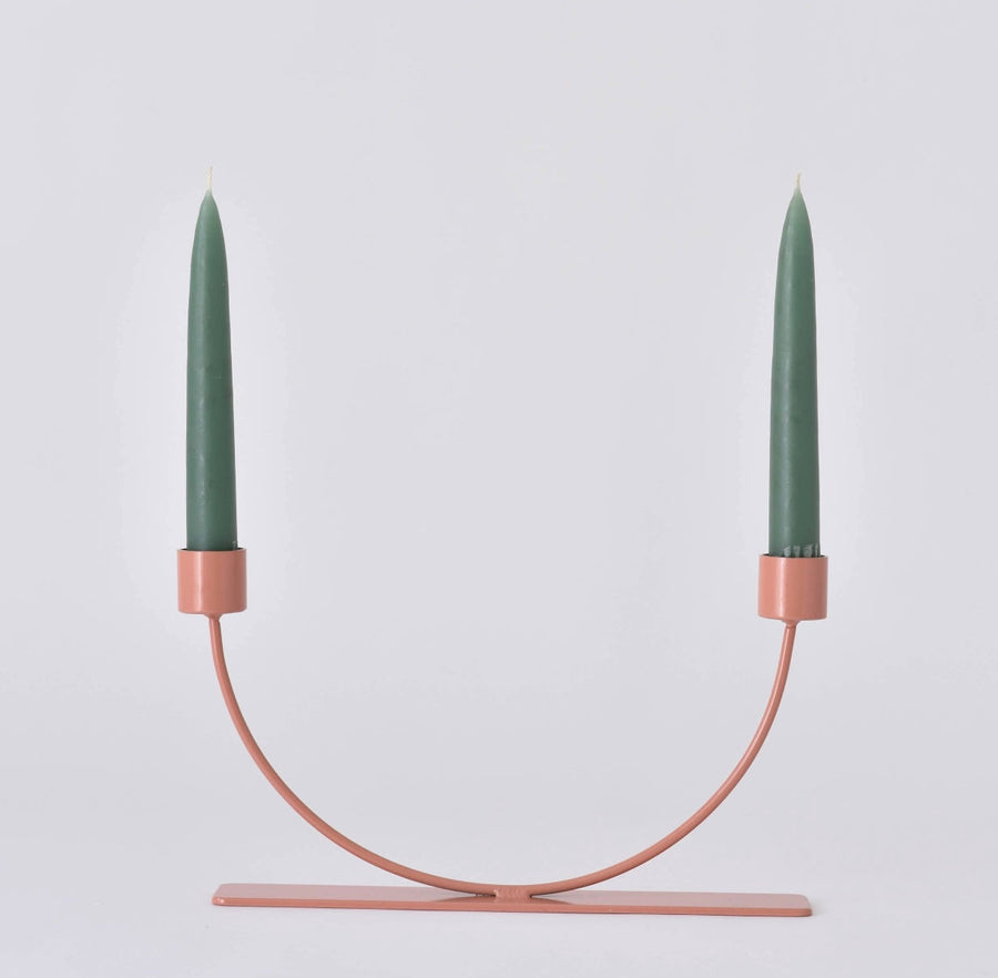 U Candlestick Home Decor Boonies Desert Rose 