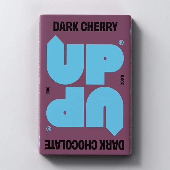 UP-UP Dark Cherry Dark Chocolate Bar Pantry UP-UP Chocolate 
