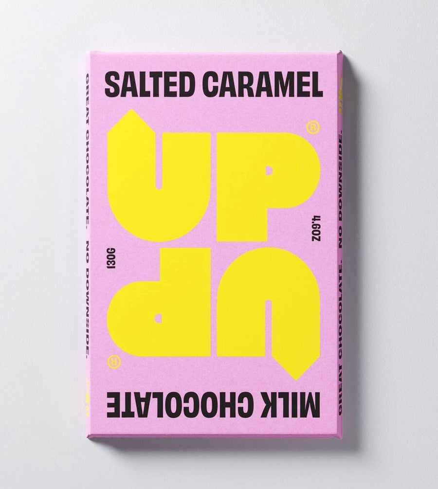 UP-UP Salted Caramel Milk Chocolate Bar Pantry UP-UP Chocolate 