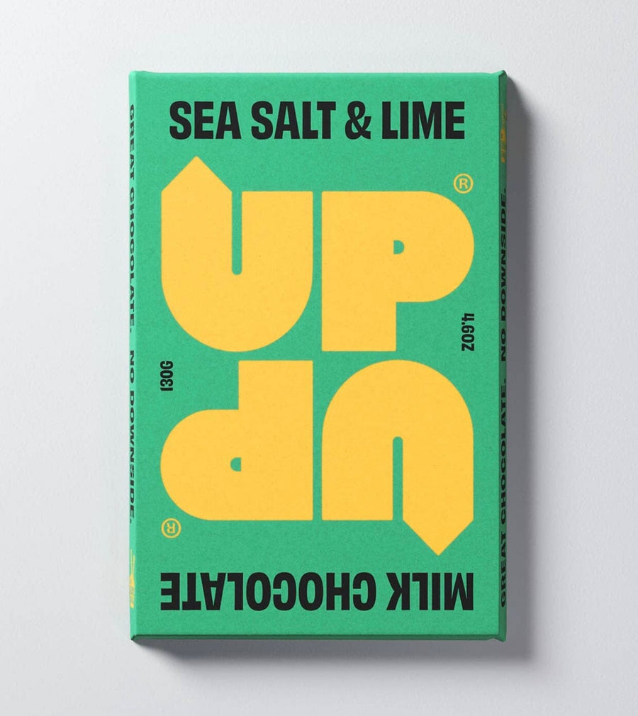 UP-UP Sea Salt + Lime Milk Chocolate Bar Pantry UP-UP Chocolate 