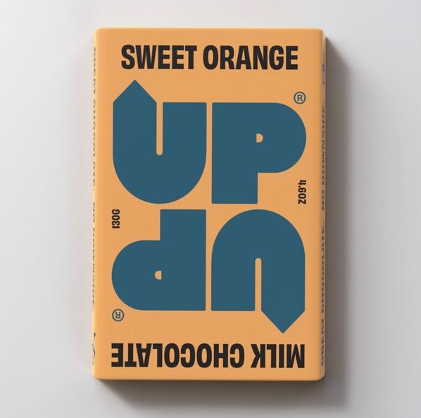 UP-UP Sweet Orange Milk Chocolate Bar Pantry UP-UP Chocolate 