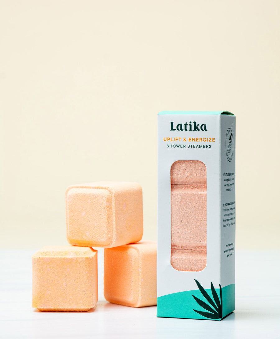Uplift & Energize Shower Steamer Skincare Latika Body Essentials 