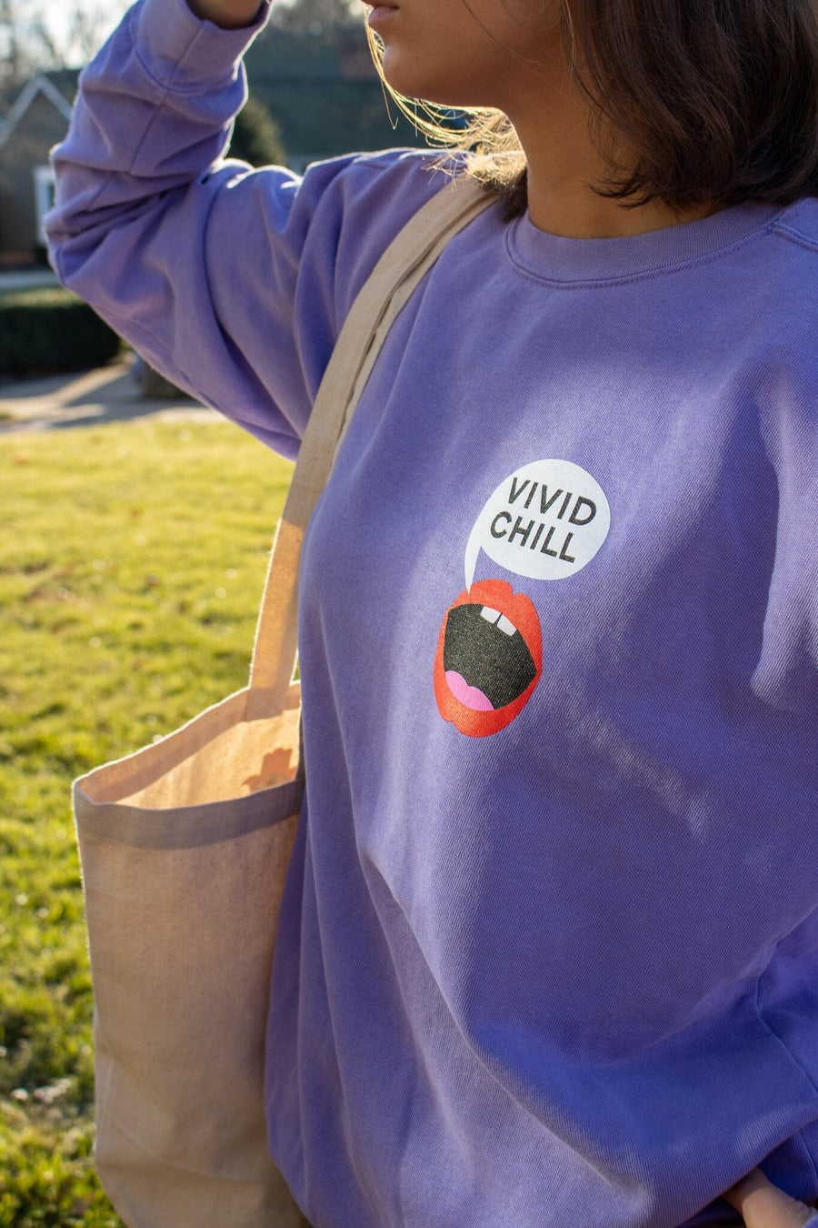 VIVID CHILL MOUTH SWEATSHIRTS Vivid Chill 