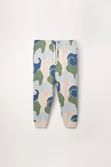 Wave Joggers Organic Cotton Mini Chill Granelito 18-24m 