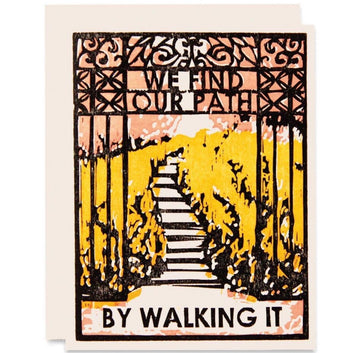 We find our path by walking it Card Stationary & Gift Bags Heartell Press 
