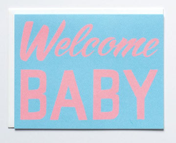 Welcome Baby Card Greeting & Note Cards Banquet Workshop 