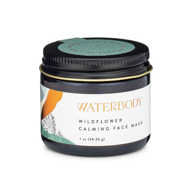 Wildflower Face Mask - Calming Flower Petals & Clay Skincare Waterbody 