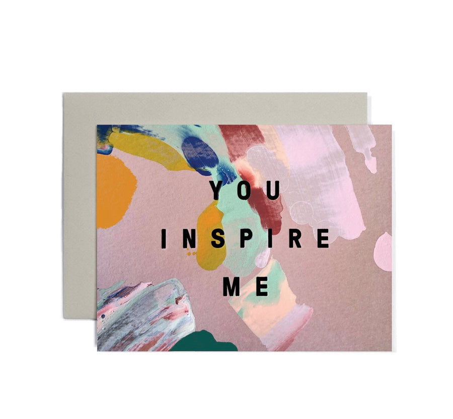 You Inspire Me Card Stationary & Gift Bags Moglea 
